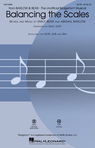 Balancing the Scales SATB choral sheet music cover Thumbnail